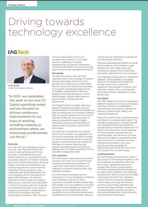 Photo of John Gibbs, Chief Information Officer, smiling.