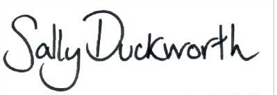 Signature of Sally Duckworth