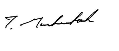 Signature of T. Macomb.