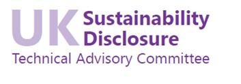 Logo for the UK Sustainability Disclosure Technical Advisory Committee.