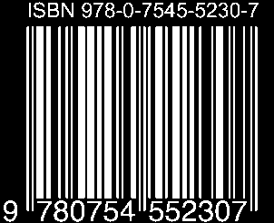 ISBN barcode for product identification, showing number 978-0-7545-5230-7.