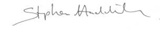 Signature of Stephen Howell