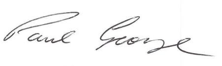 Signature of Paul George