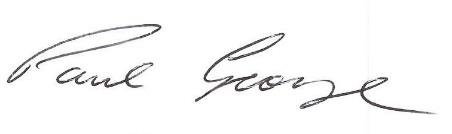Signature of Paul George