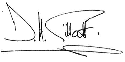 Handwritten signature of D.H. Sillatt.