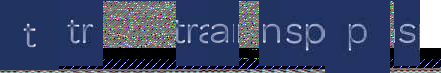 Corrupted image with fragmented text: 't tr trea nsp p s' on a dark blue background with pixelated patterns.