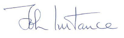 Signature of J.R. Luntance