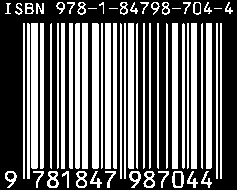 Barcode for ISBN 978-1-84798-704-4, used for identifying a specific publication.