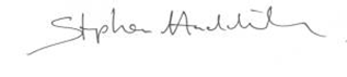 Handwritten signature of Stephen Audlitch