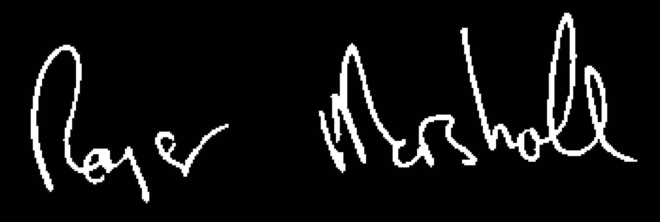 Handwritten signature of Roger Marshall